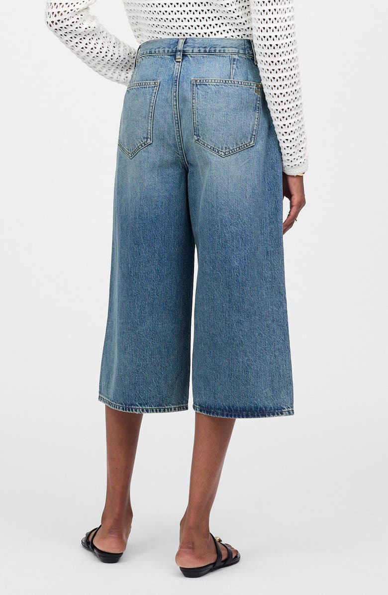 Madewell Denim Culottes, Alternate, color,