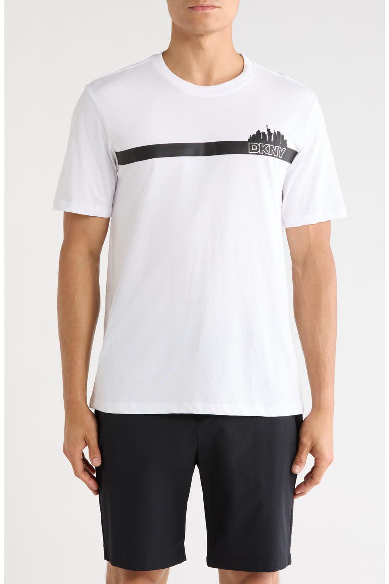 Graphic Print T-Shirt, Main, color, WHITE