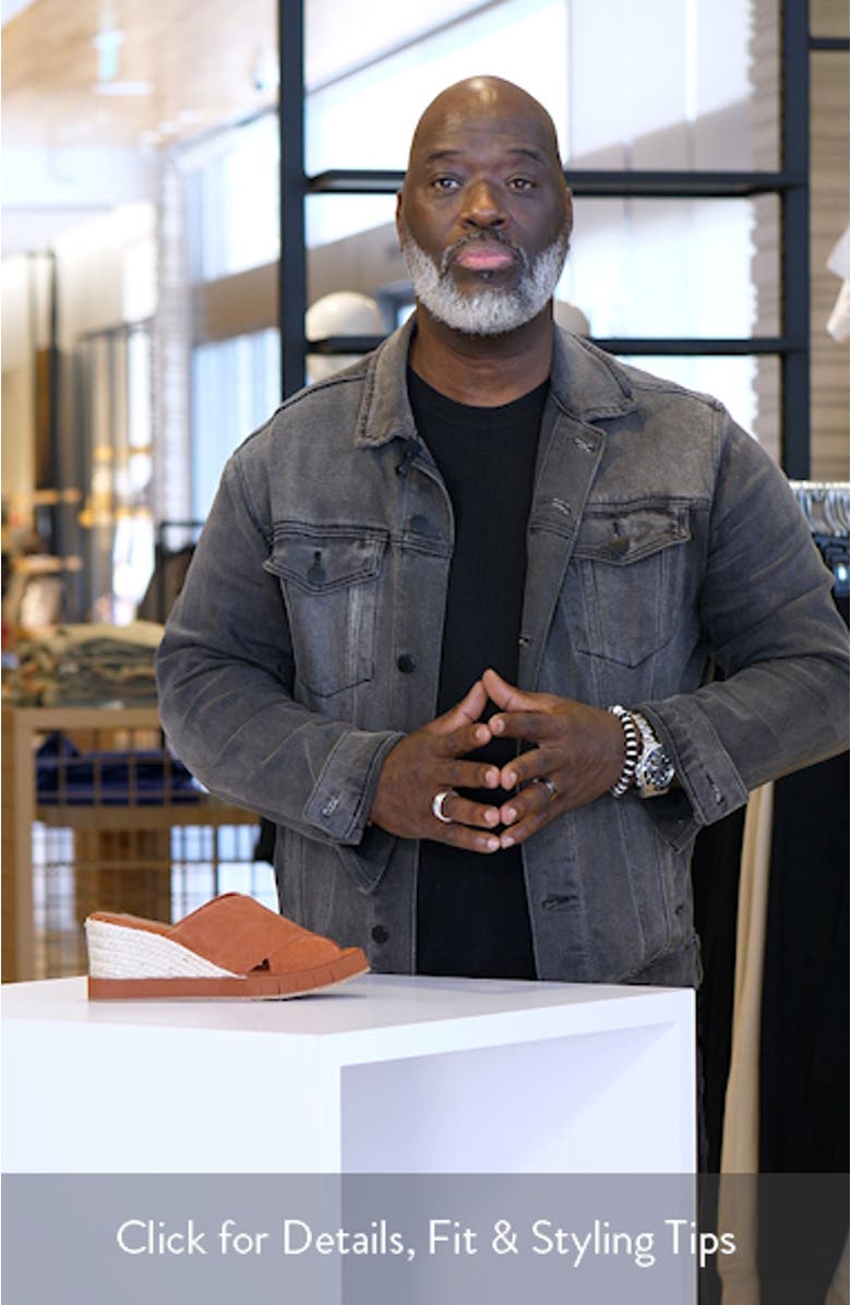 Filo Sole Motion Espadrille Wedge Slide Sandal, sales video thumbnail