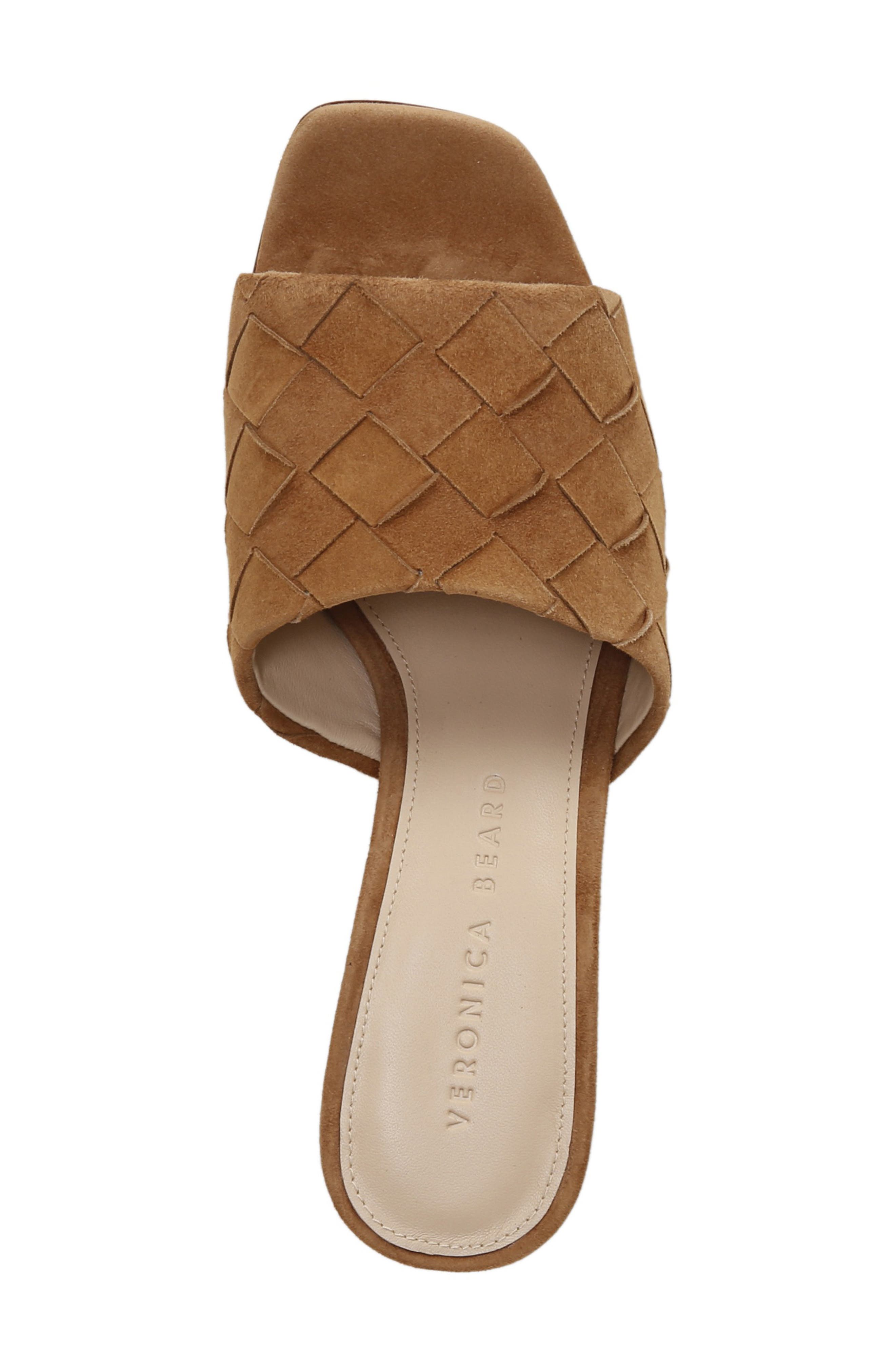 Kiele Slide Sandal, Alternate, color, PECAN