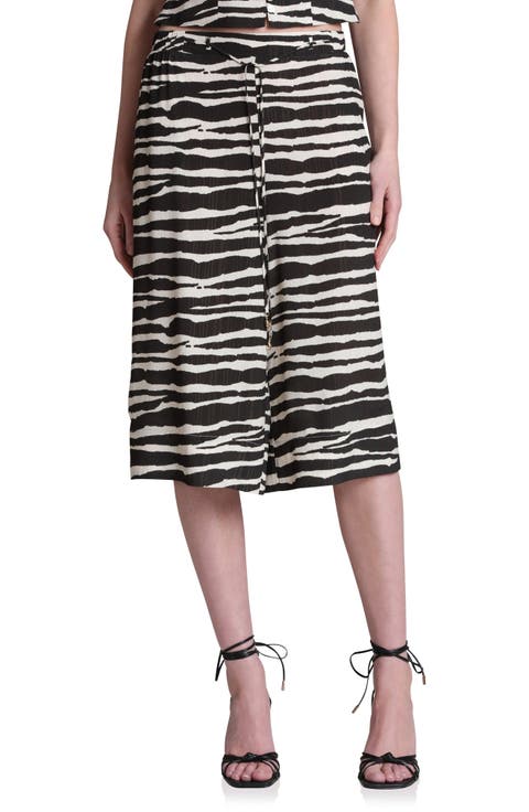 Zebra Print Culottes