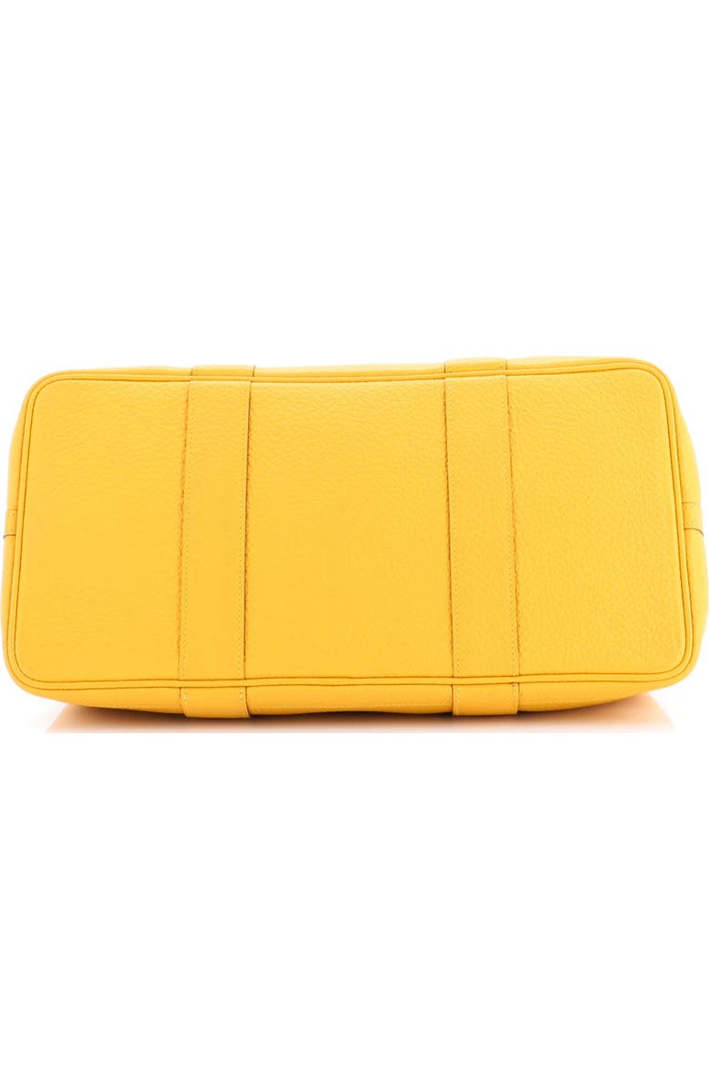 Pre-Owned Hermes Garden Party Tote Leather 36, Alternate, color, Jaune Ambre