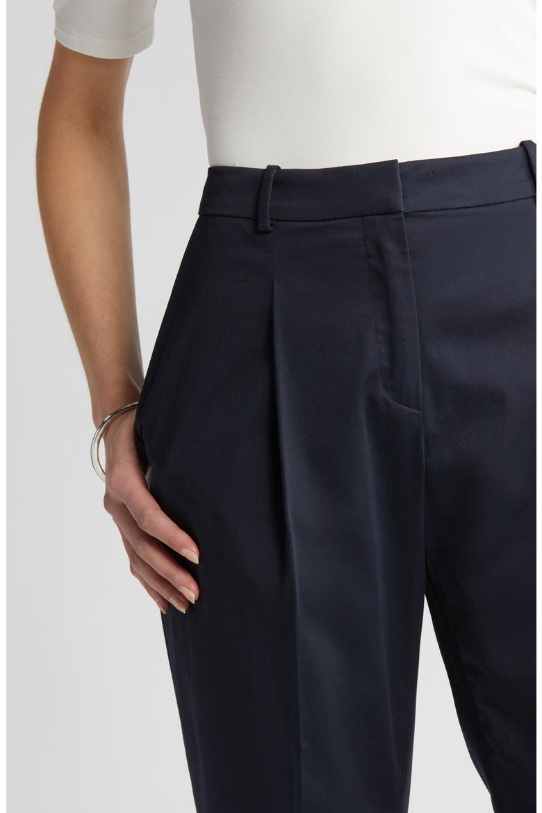 Tetida Slim Fit Stretch Cotton Ankle Pants, Alternate, color, SKY CAPTAIN
