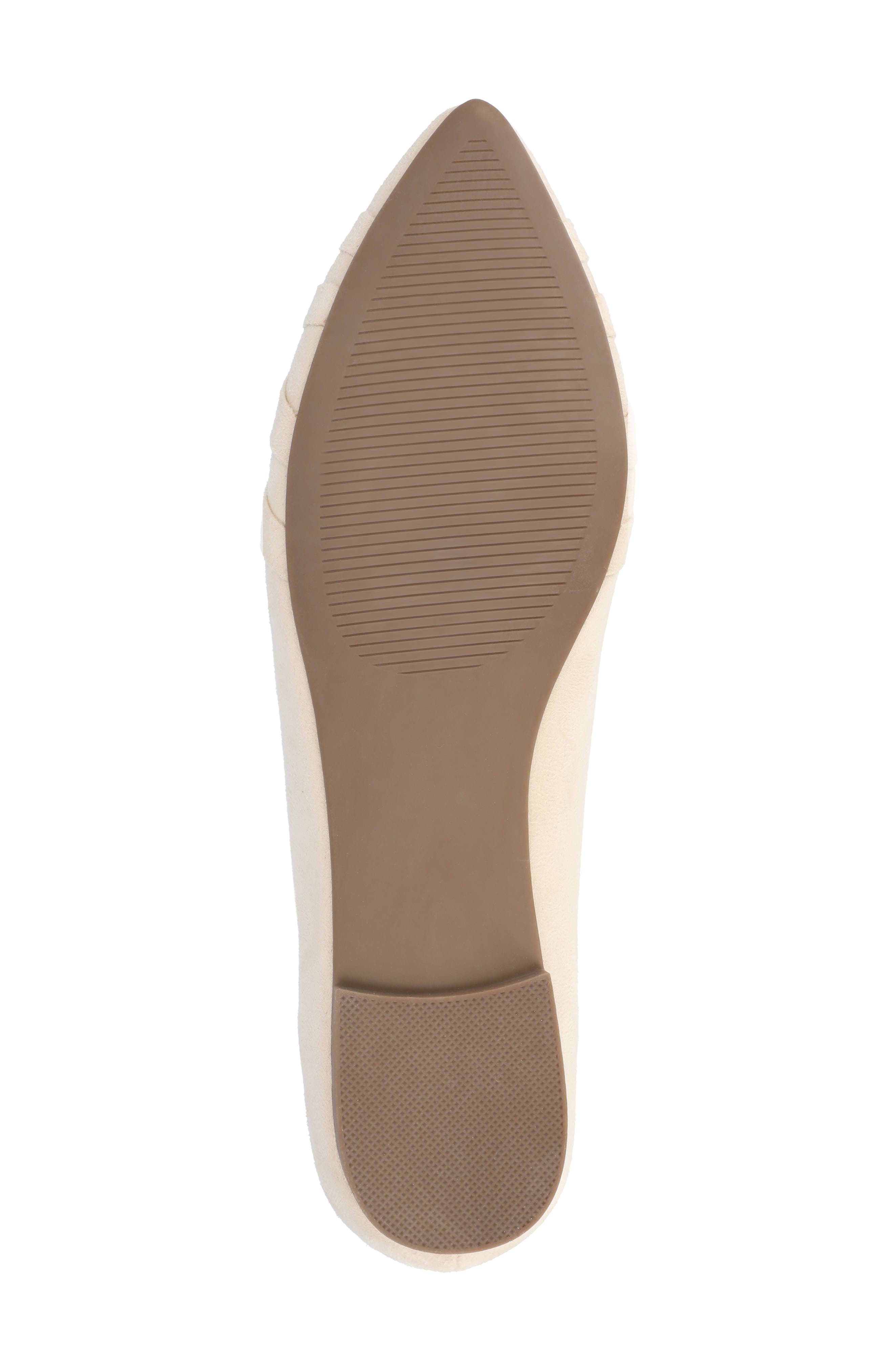 Mindee Crisscross Toe Flat - Wide Width Available, Alternate, color, TAN