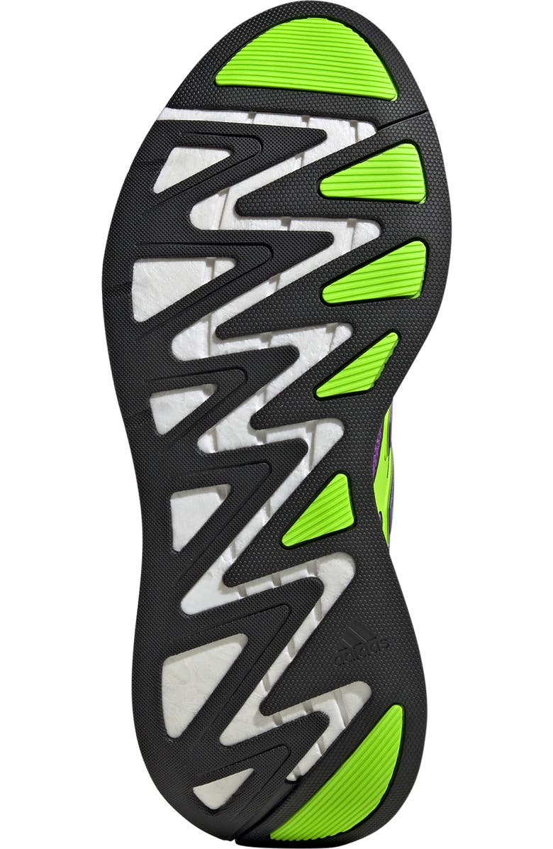 adidas Adizero Aruku Sneaker, Alternate, color, Purple/ Solar Green/ Silver