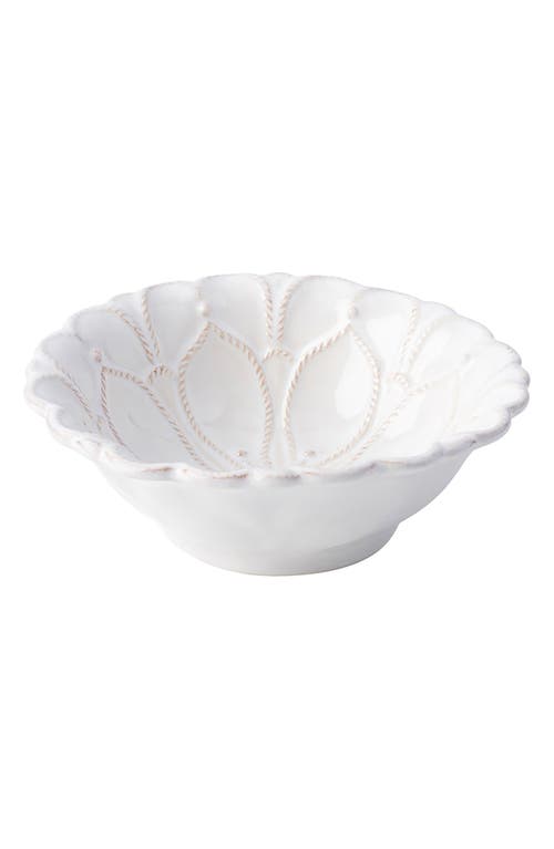 Juliska Jardins Du Monde 6 Blossom Bowl In Whitewash