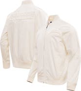 PRO STANDARD Men's Pro Standard Cream Los Angeles Chargers Neutral Full-Zip Jacket