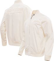 PRO STANDARD Men's Pro Standard Cream Los Angeles Chargers Neutral Full-Zip Jacket