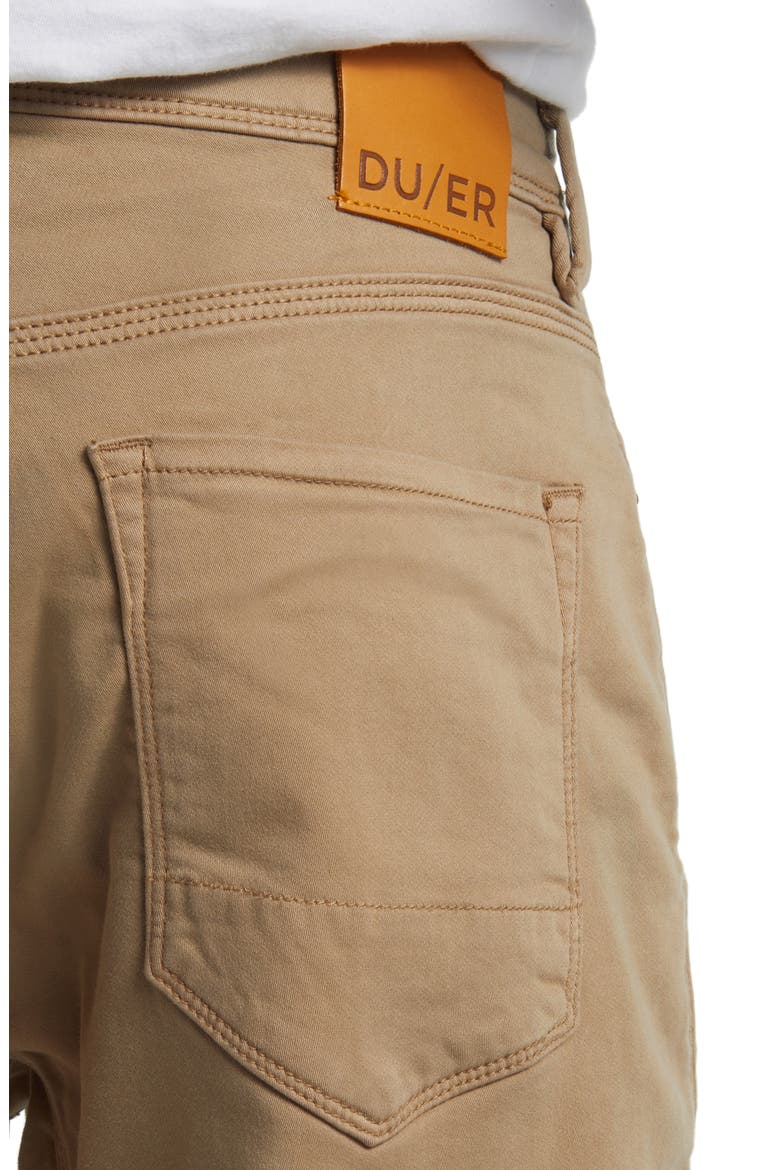 No Sweat Relaxed Tapered Performance Pants, Alternate, color, DESERT KHAKI