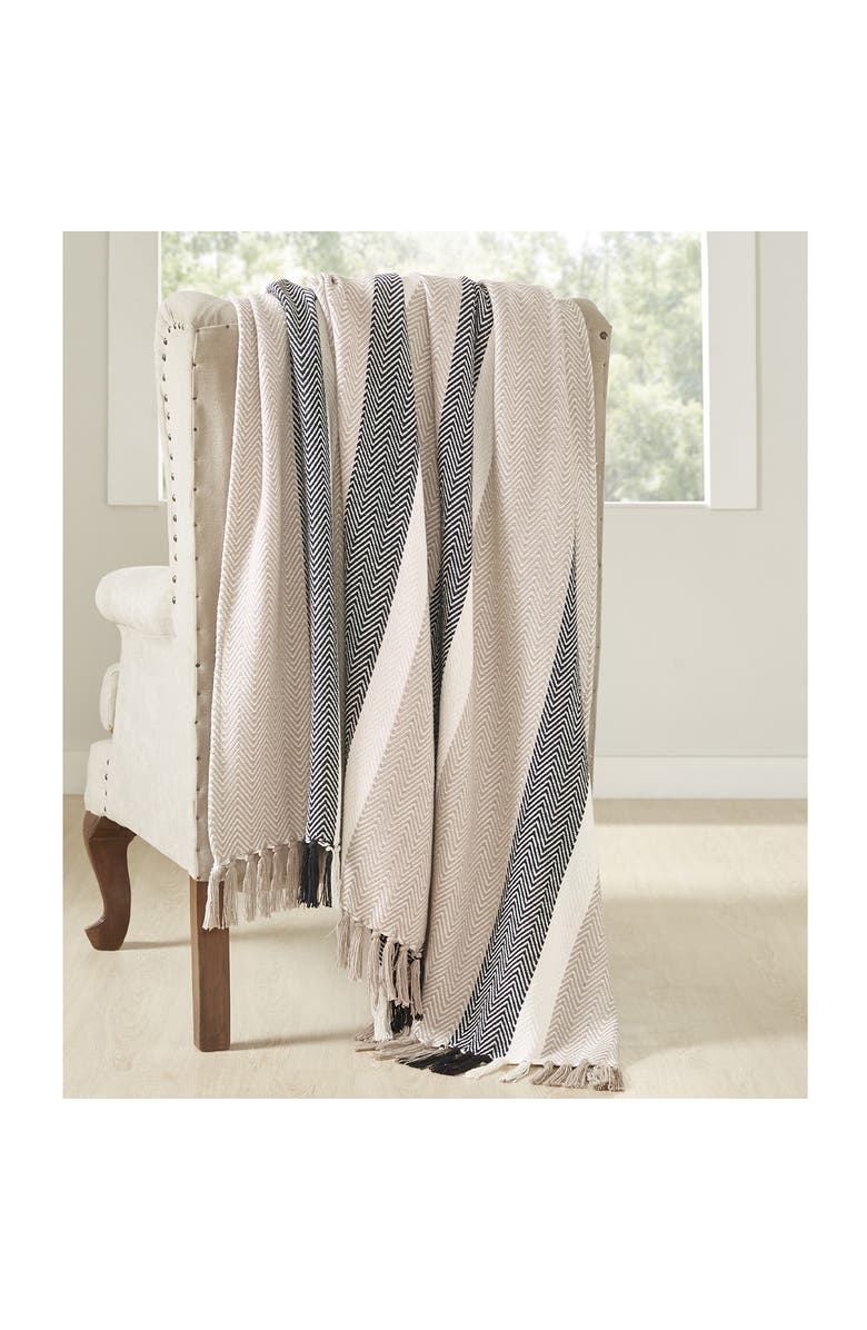 Modern Threads Tassel Detailed Throw, Alternate, color, 