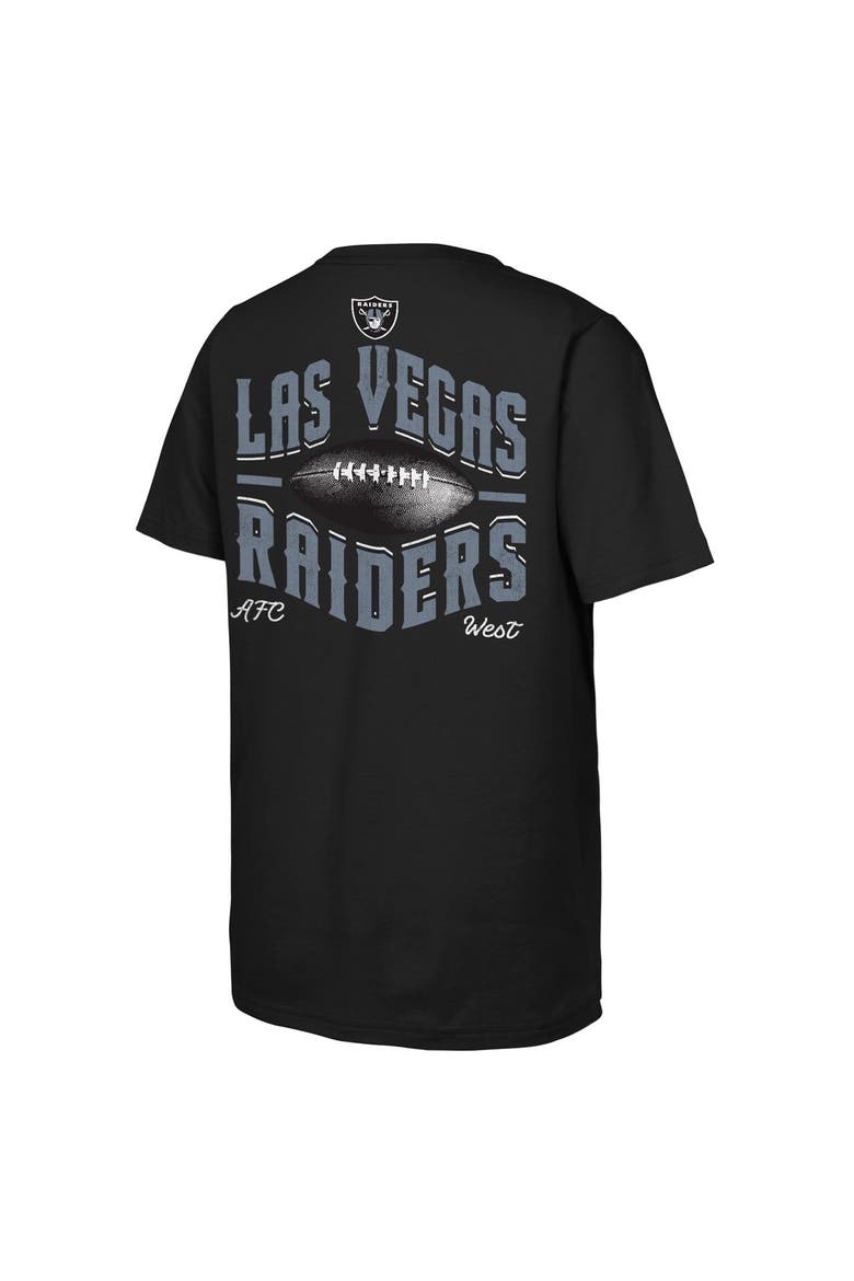 Youth Outerstuff  Black Las Vegas Raiders Top Pick T-Shirt, Alternate, color, Black