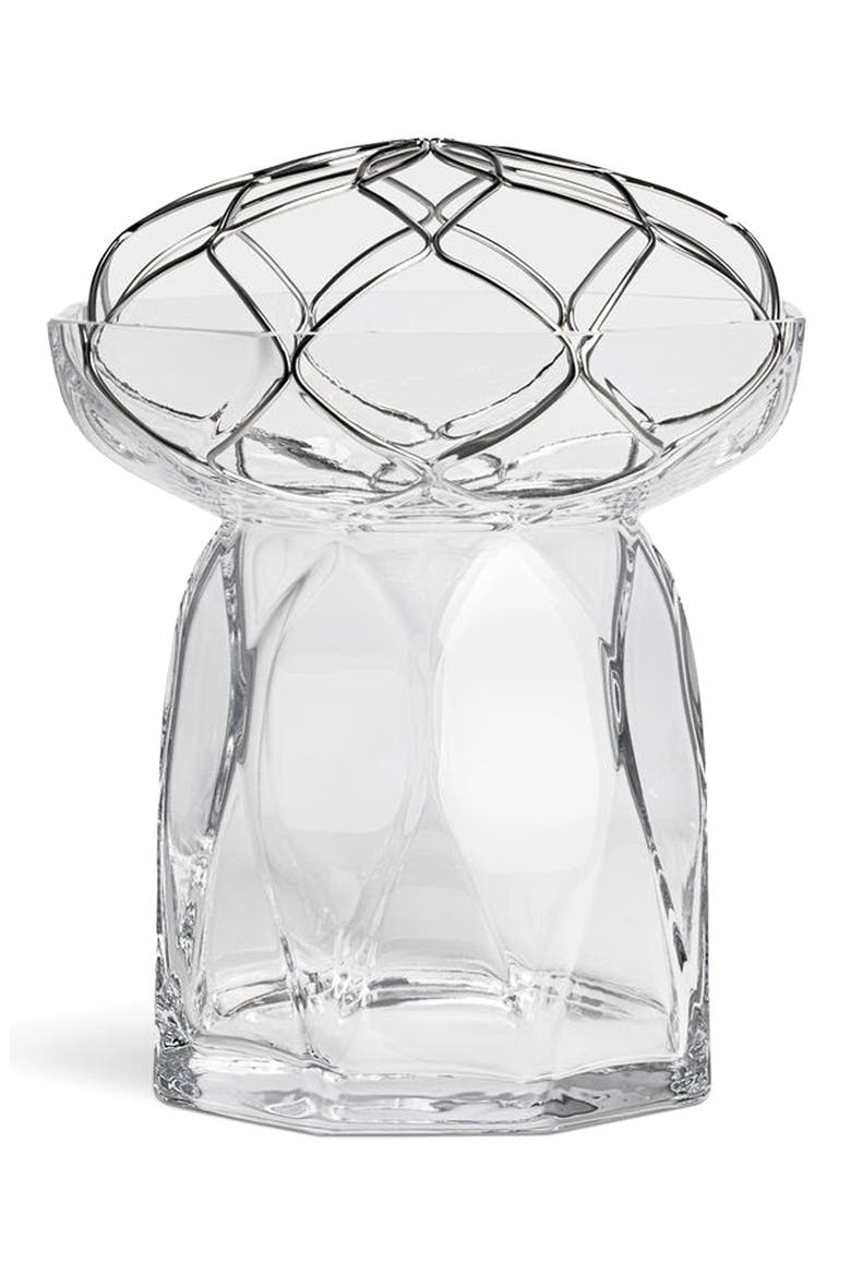 Bloom High Vase, Main, color, CLEAR