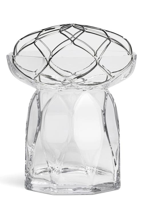 Shop Orrefors Bloom High Vase In Clear