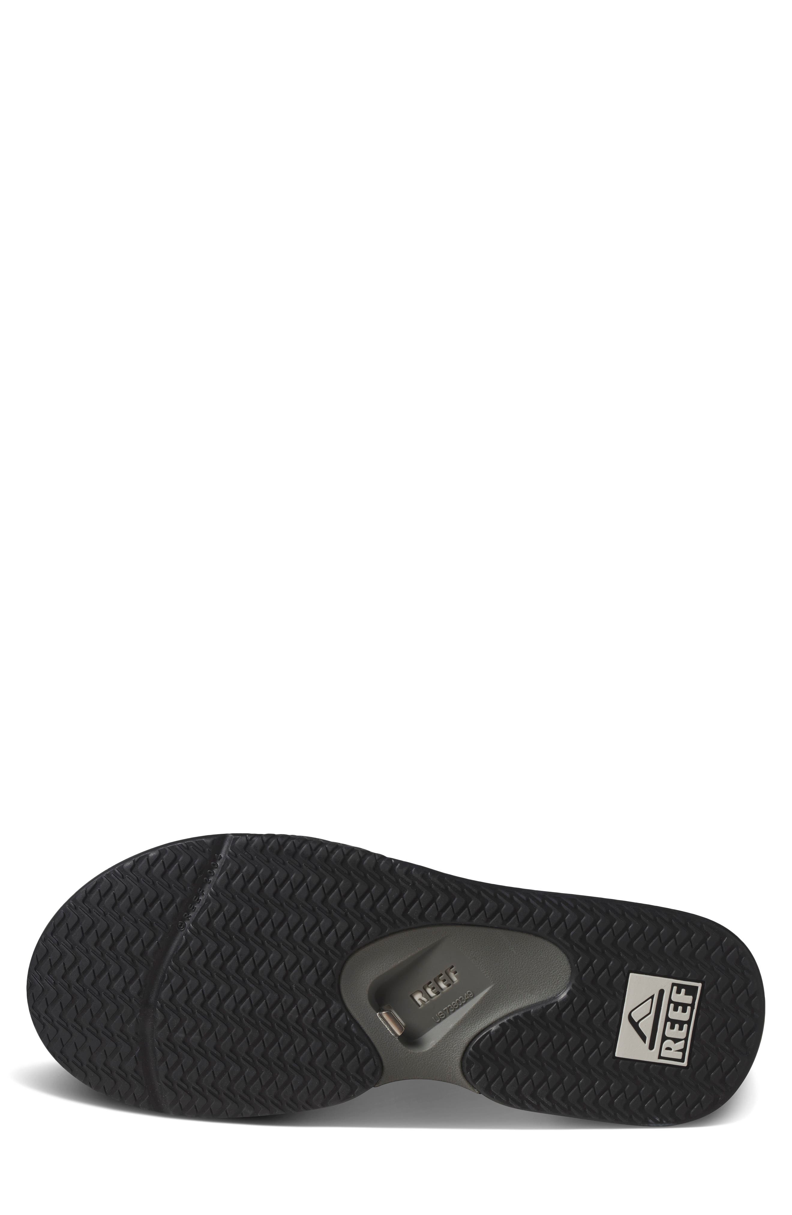 Fanning Flip Flop, Alternate, color, GREY SUEDE