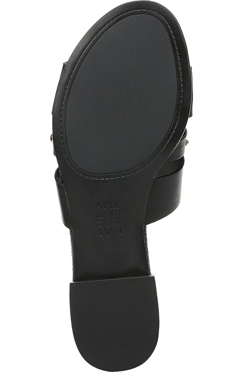 Naturalizer Niche Slide Sandal, Alternate, color, Black