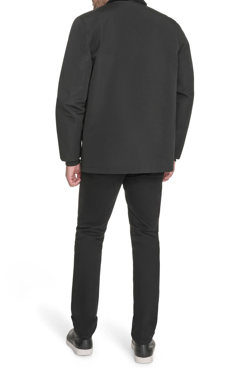 Corduroy Collar Barn Jacket, Alternate, color, BLACK