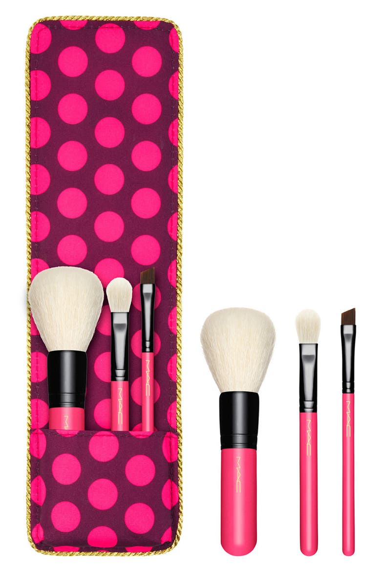 MAC Nutcracker Sweet Mini Essential Brush Kit, Main, color, NO COLOR