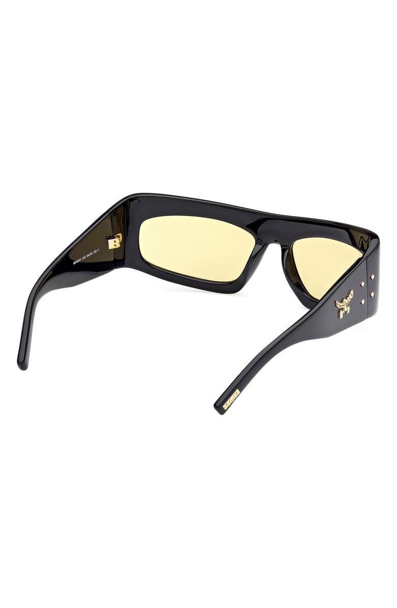 MCM 64mm Shield Sunglasses, Alternate, color,