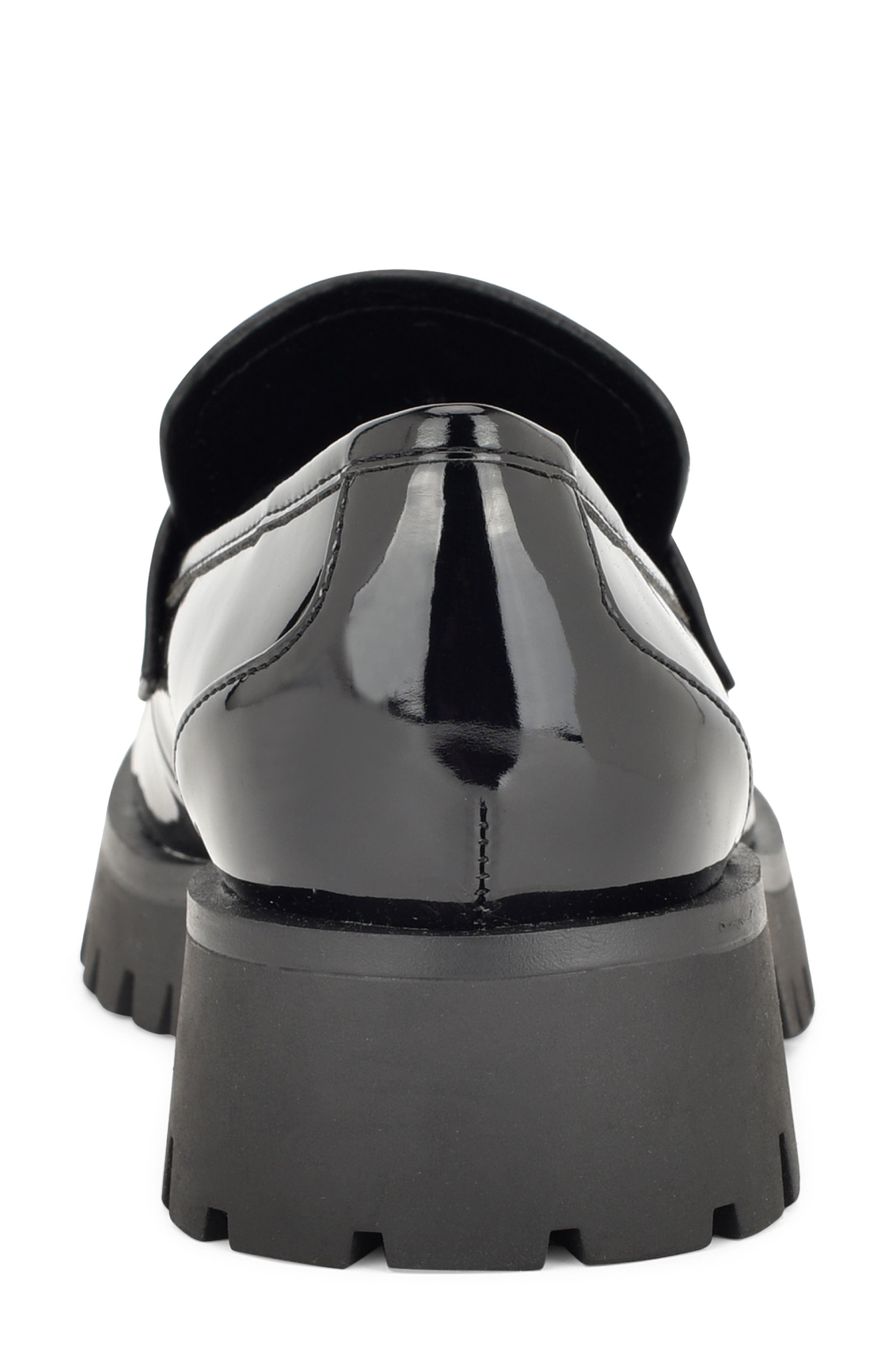 Garry Platform Tassel Loafer, Alternate, color, BLACK PATENT