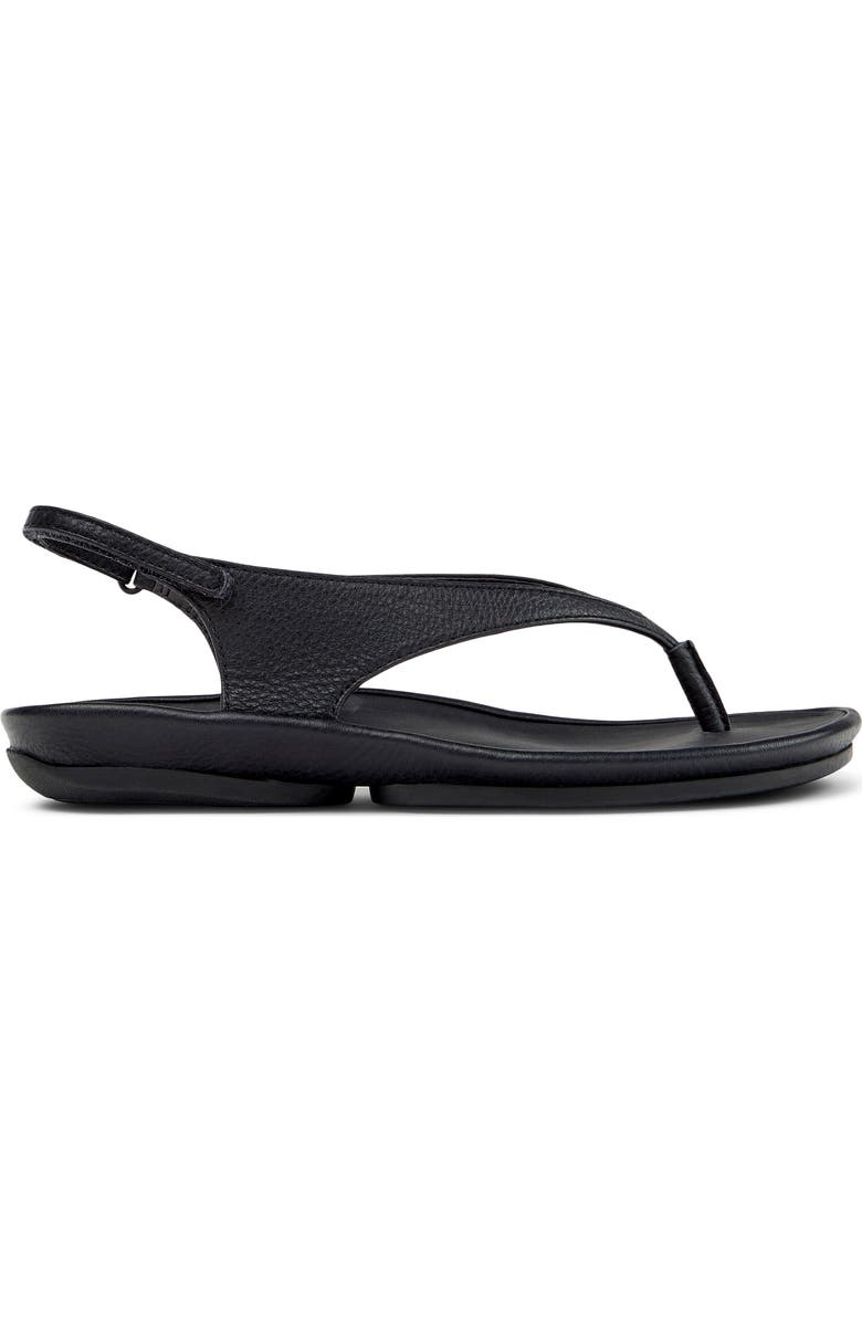 Camper Right Isla Slingback Sandal, Alternate, color, Black