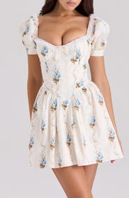HOUSE OF CB Issa Ruffle Mini Sundress
