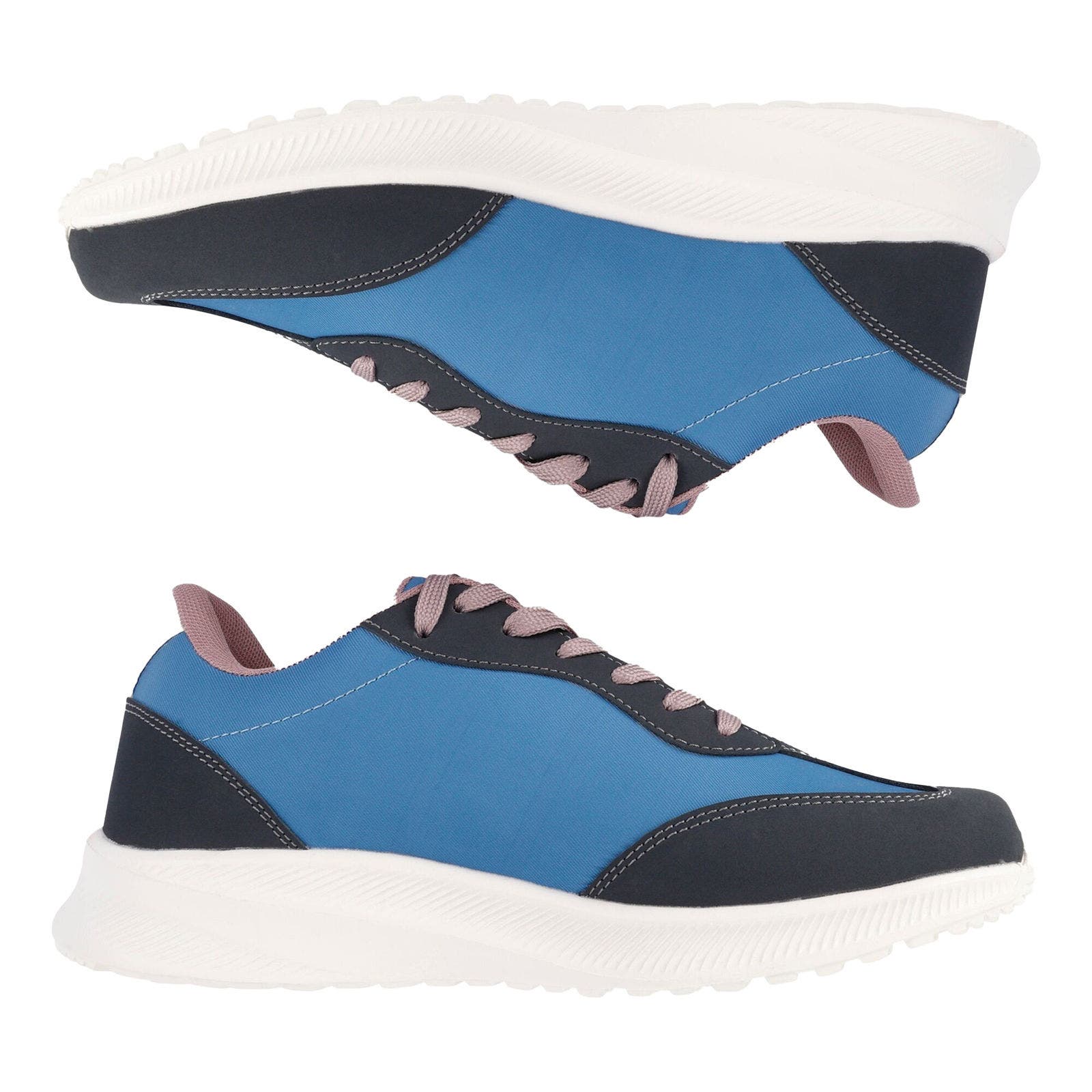 Marine Retro Sneakers, Alternate, color, Coronet Blue and Toadstool