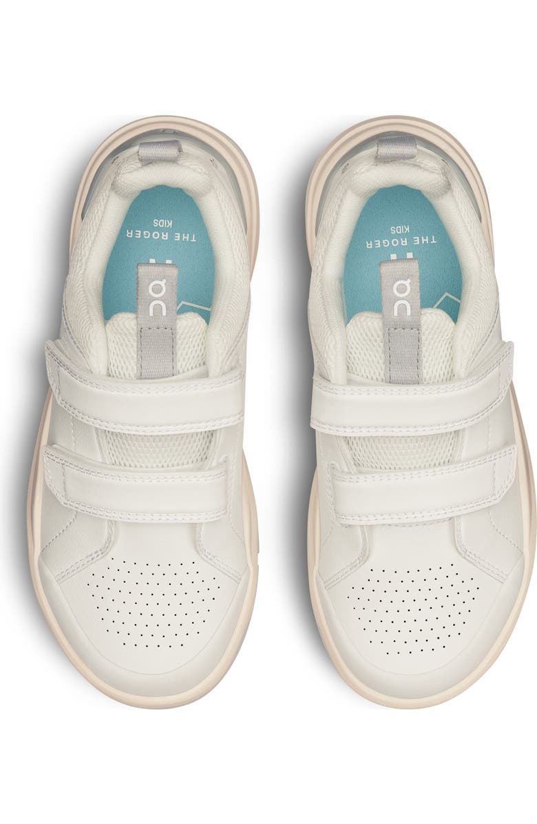 On Kids
The ROGER Sneaker, Alternate, color, White/ Glacier