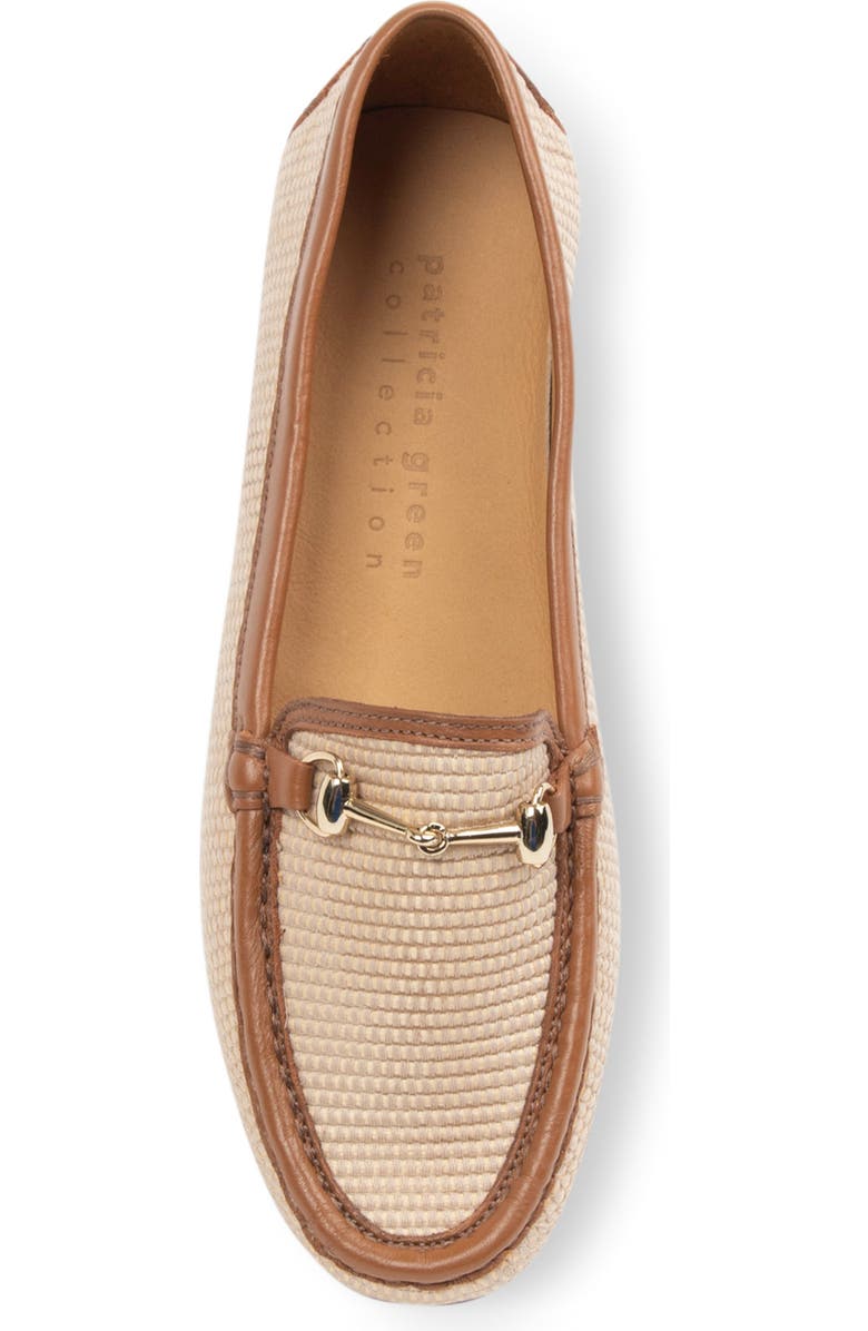 patricia green Finn Raffia Bit Loafer, Alternate, color,
