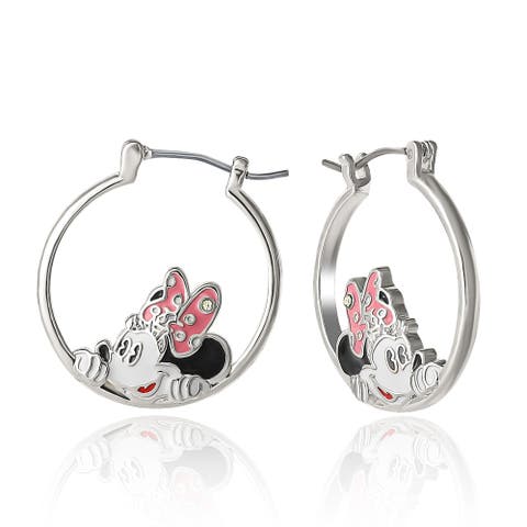 Cute Head Hoop Earrings