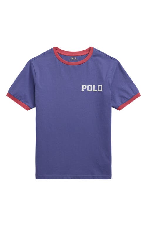 Polo Ralph Lauren Kids' Logo Appliqué Ringer T-shirt