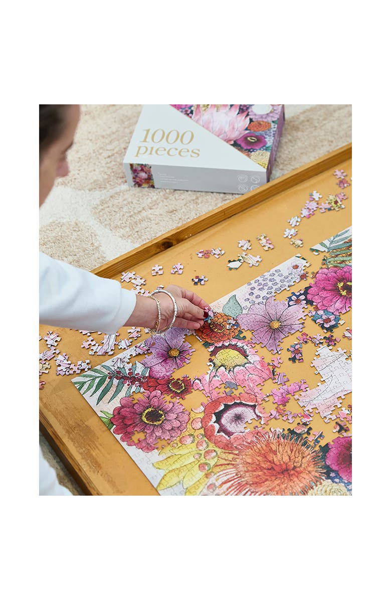 Journey of Something Jade, 1000 Piece Puzzle, Floral Arrangement Scene,, Alternate, color, Multicolored