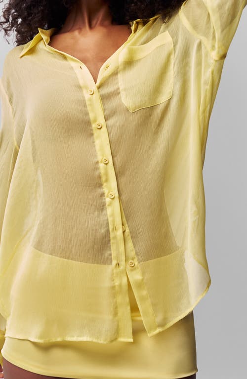 Guizio Valle Top In Yellow