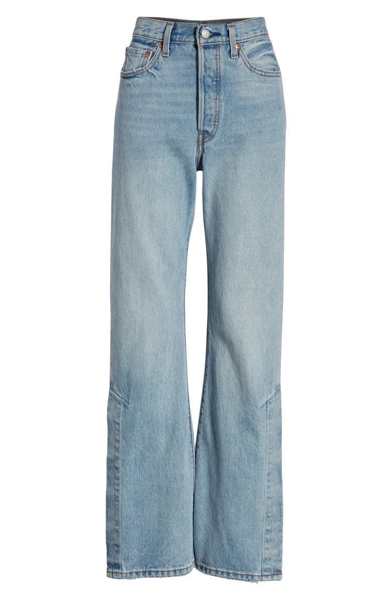 Levi's<sup>®</sup> Ribcage Super High Waist Split Flare Jeans, Alternate, color,