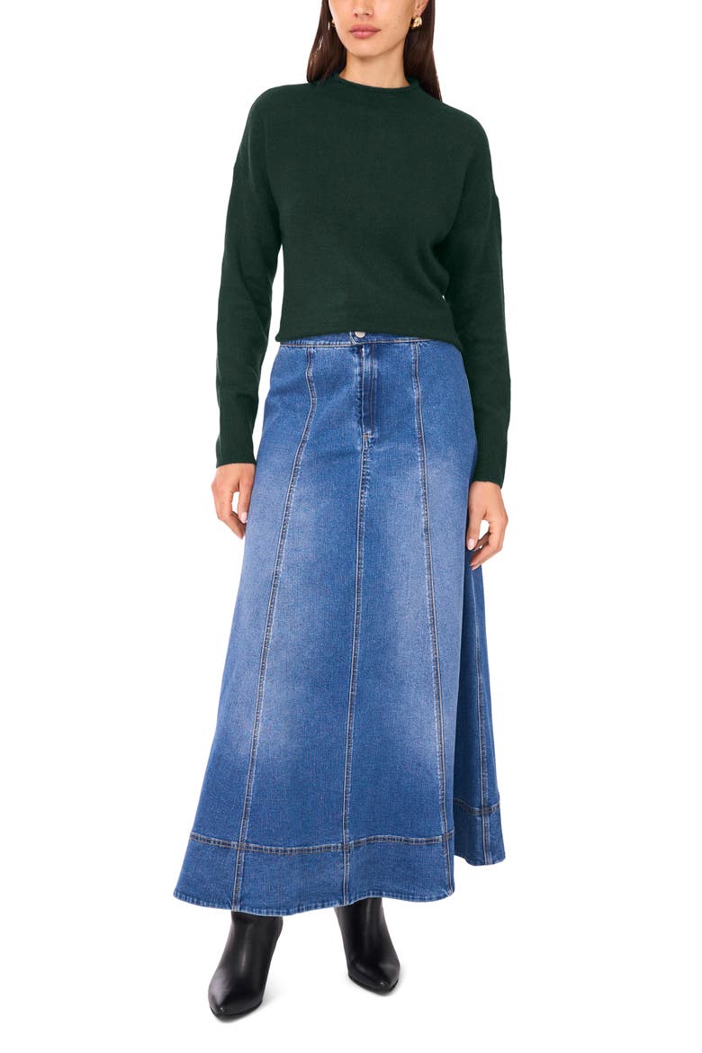 Rib Sweater, Alternate, color, WINDSOR MOSS