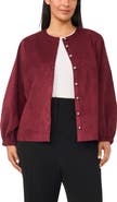 Halogen® Faux Suede Jacket