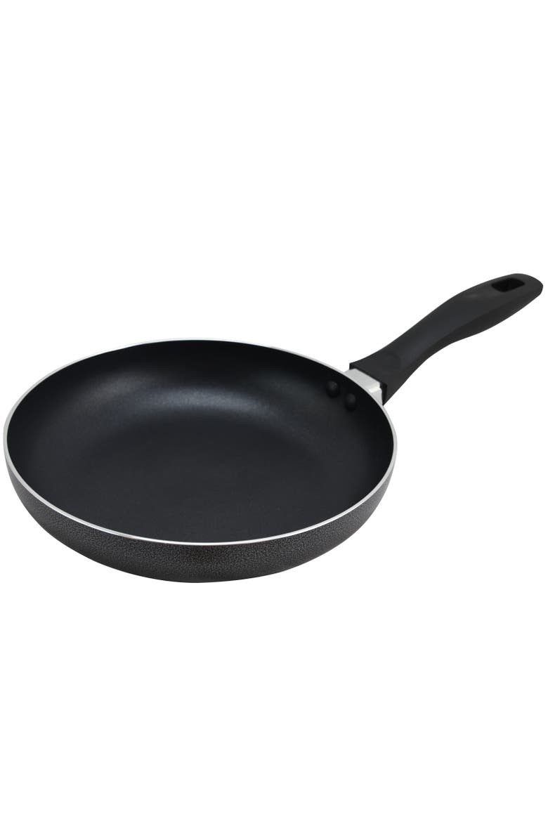 OSTER Clairborne 9.5 Inch Aluminum Hammer Tone Frying Pan, Alternate, color, Charcoal Grey