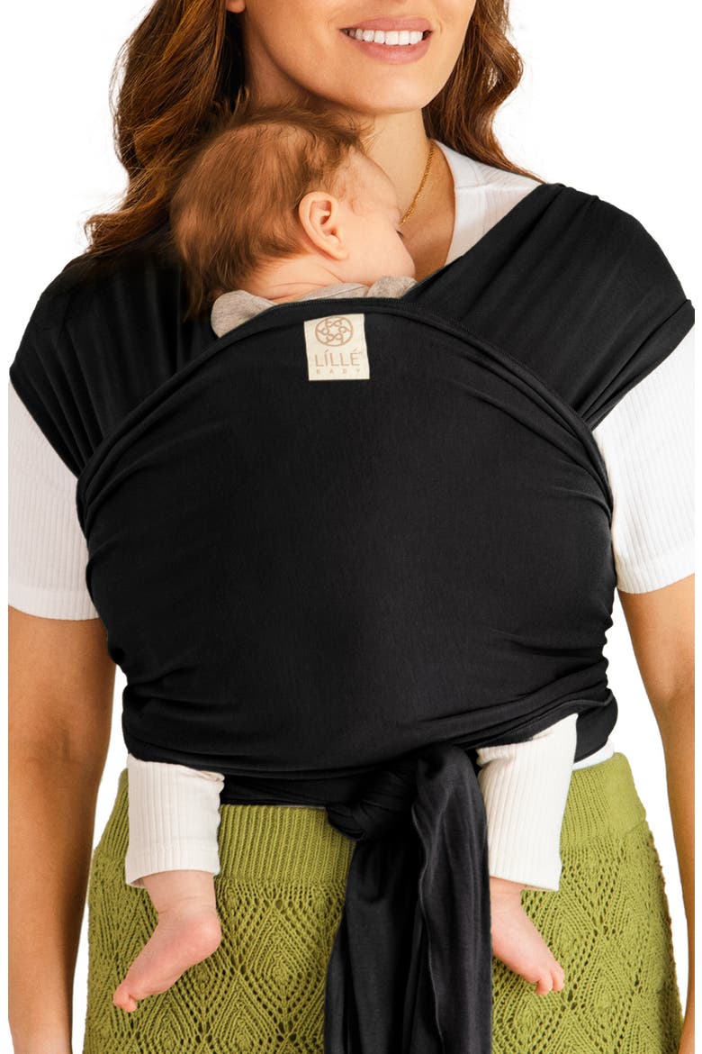 Dragonfly™ Wrap Baby Carrier, Alternate, color, BLACK