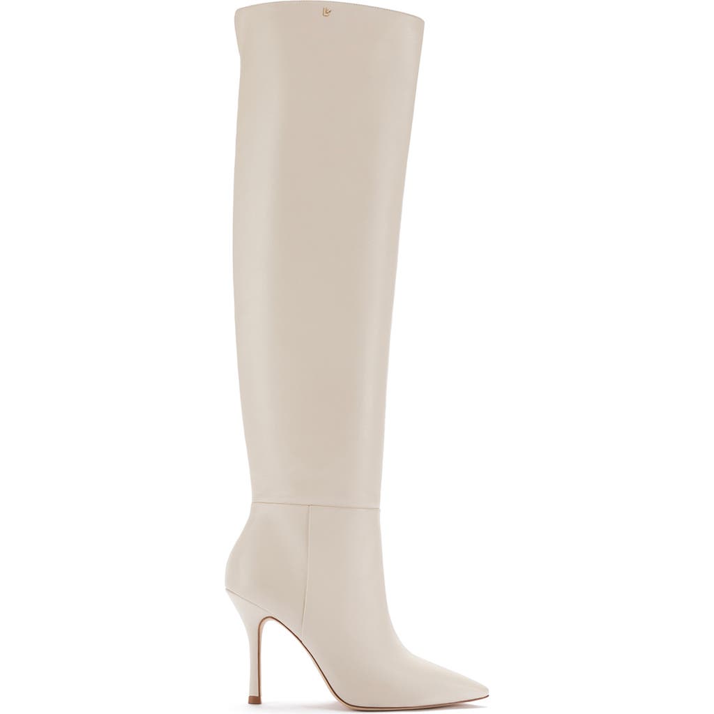 Larroude Larroudé Kate Hi Boot In Ivory