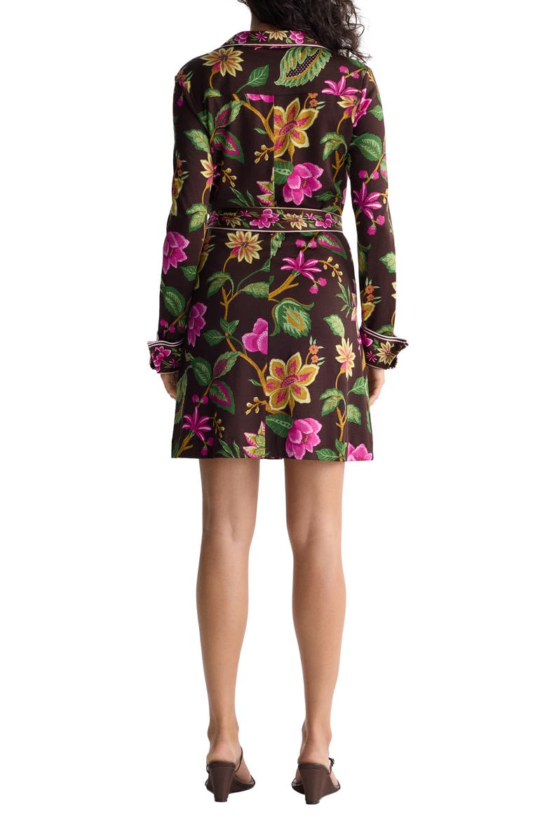 Diane Print Minidress, Alternate, color, HAWTHORONE BORDER SOIL