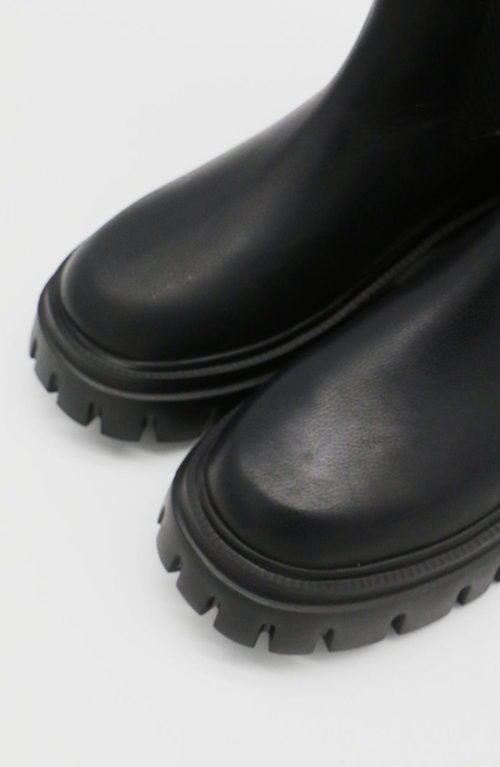Stivali New York Agora Platform Chelsea Boots In Black