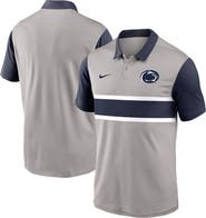 Nike Men's Nike Gray/Navy Penn State Nittany Lions Vapor Performance Polo