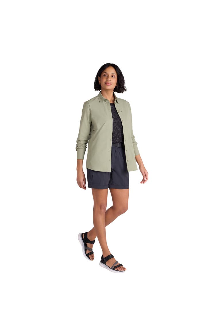 Tahiti Quick Dry Shirt, Alternate, color, Khaki Green