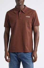 Givenchy Regular Fit Cotton Piqu Polo