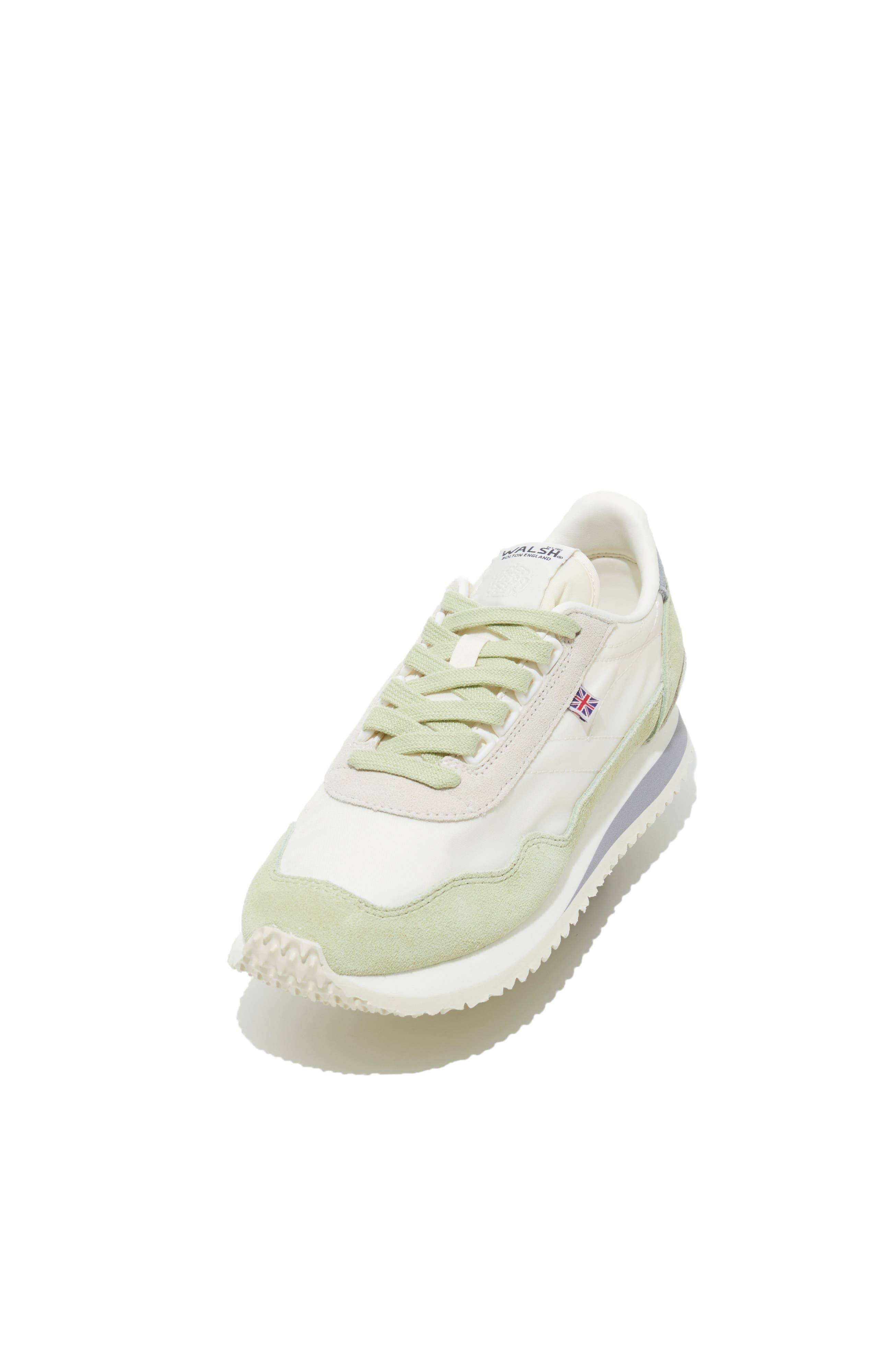 WALSH Ensign Lite Sneakers, Main, color, Mindaro/Ecru