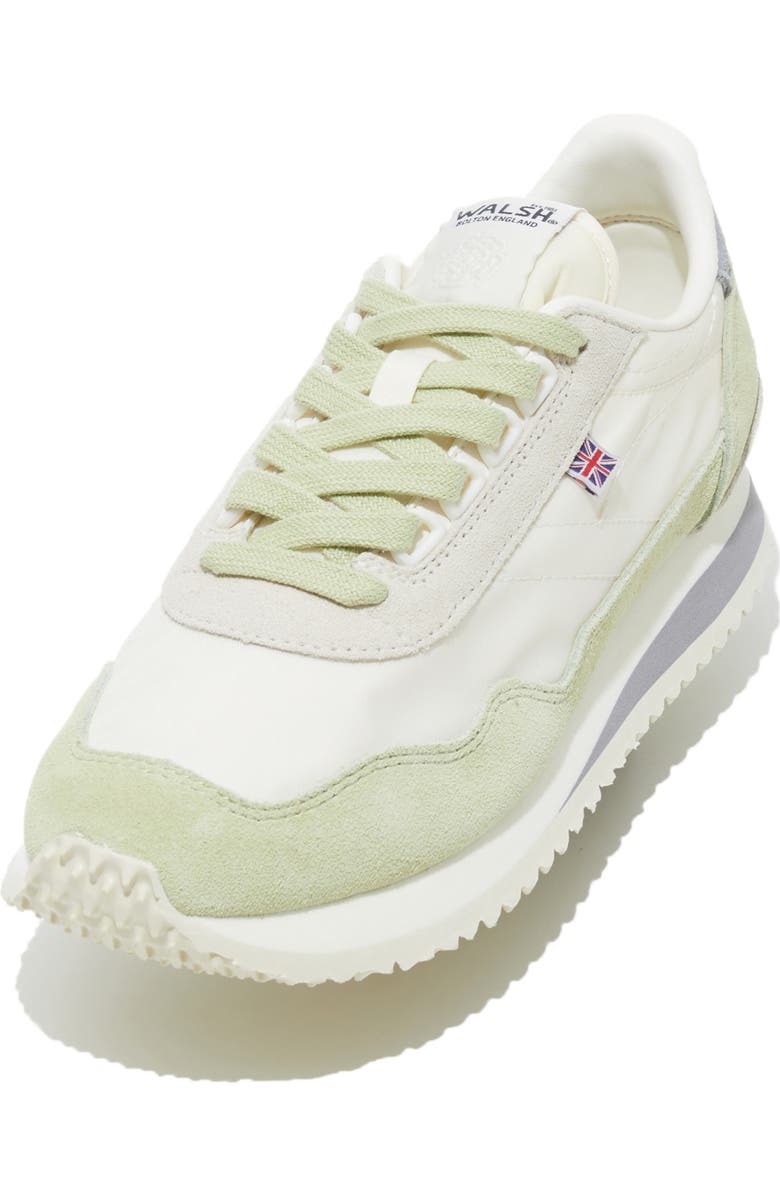 WALSH Ensign Lite Sneakers, Main, color, Mindaro/Ecru