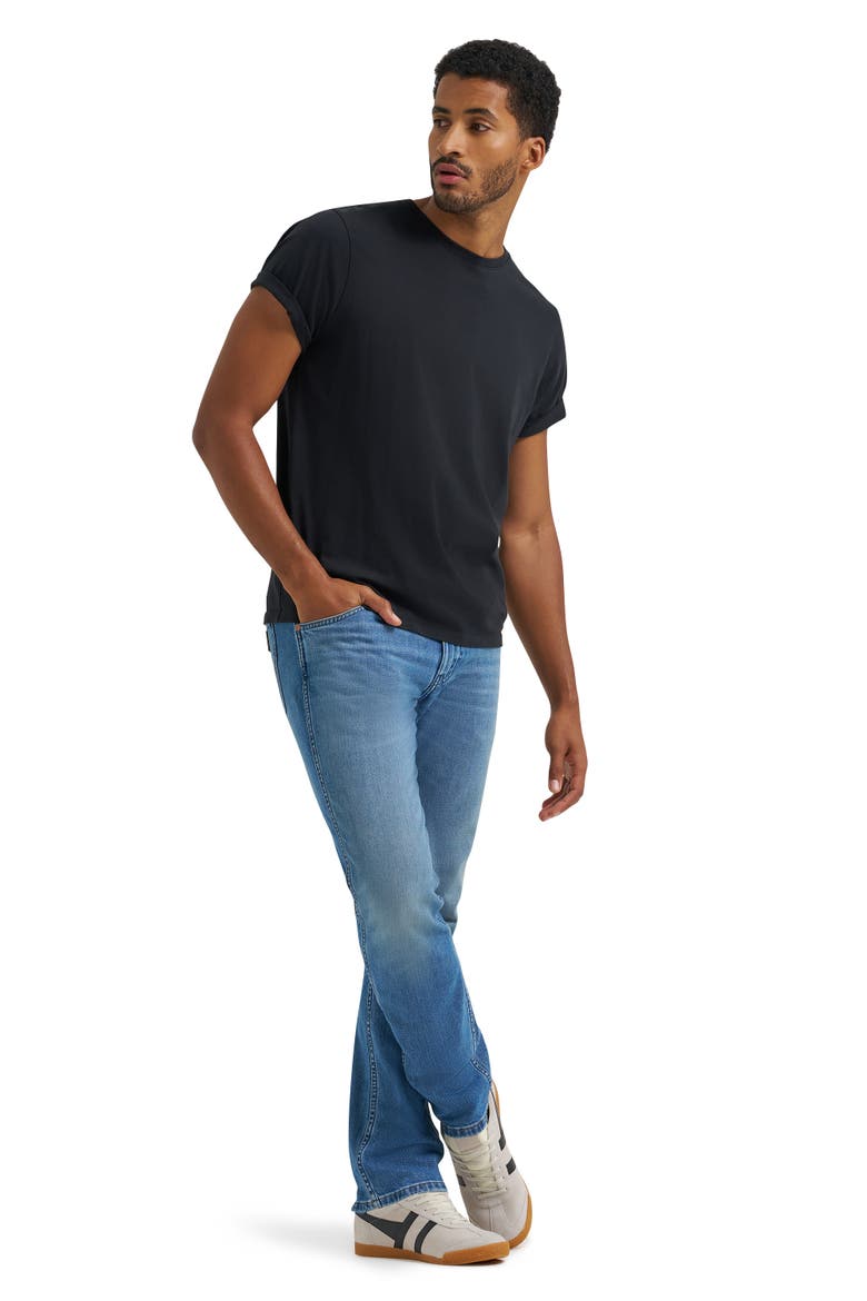 Slim Fit Jeans, Alternate, color, HARBOR BLUE