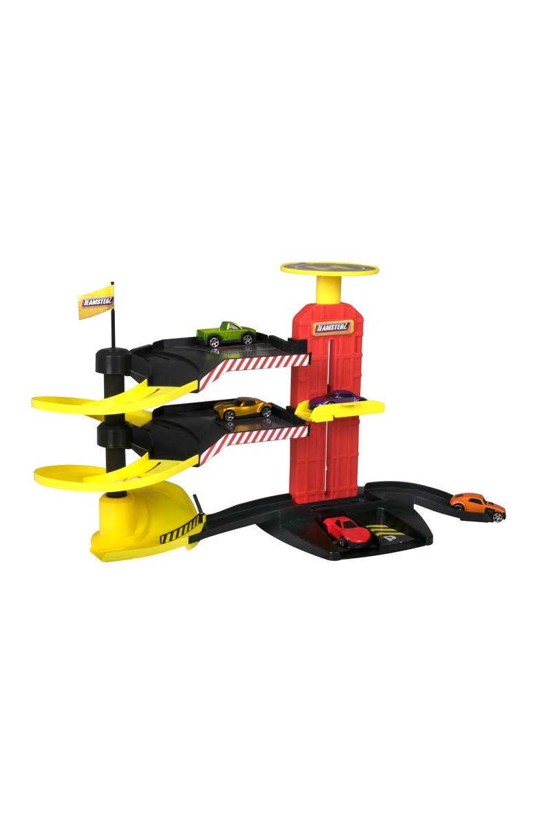 Speedsterz City Park & Drive with 5 Cars, Alternate, color, Multicolored