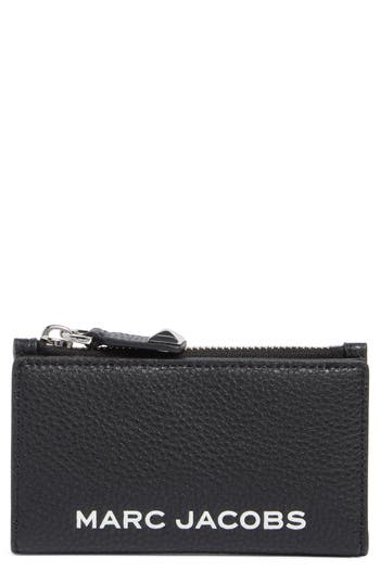 Shop Marc Jacobs Medium Flat Wallet In Black