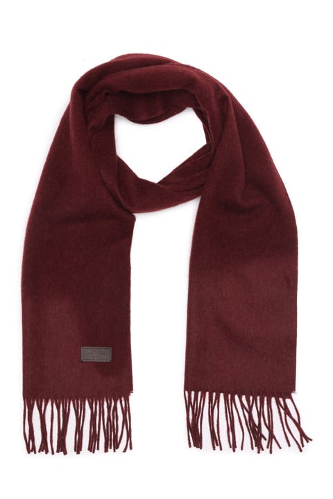 Cashmere Fringe Scarf