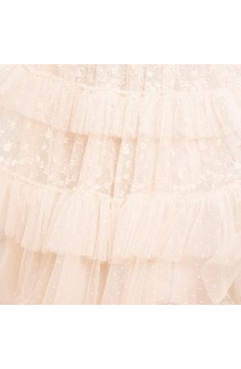 Needle & Thread Blossom Lace Kids Dress, Alternate, color, Cream